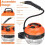 Φορητός ατμοκαθαριστής, Brillsten, 2500 W, 1350 ml, 3 κεφαλές βουρτσίσματος, υψηλής πίεσης 4