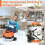 Φορητός ατμοκαθαριστής, Brillsten, 2500 W, 1350 ml, 3 κεφαλές βουρτσίσματος, υψηλής πίεσης 3