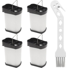Pack of 4 Xffwv400 Replacement Filters Compatible with Shark Wv270 Wv270Uk Wv273Ukt Wireless Handheld Filter Compatible with the Fi