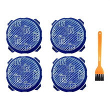 Washable Filter Set - SODIAL - SAMSUNG Jet 75/90/70/75+/60/VS9000RL - 4 pieces - Reusable - DJ97-02649A