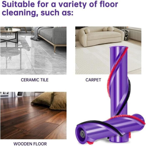 Roller Accessories - FFYAN - V10 - Compatible with Dyson - Easy Replacement - Effective Cleaning 2