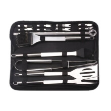 20-Piece BBQ Tool Set, Stainless Steel BBQ Grill Tools Kit, Barbecue Accessories