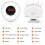 Sunrise Alarm Clock - POPSPO - Digital Alarm Clock with Light - Sunrise and Sunset Simulation - Snooze Function 4