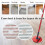 Microfiber Mop Refill for Vileda Spin and Clean Mop, Washable and Reusable Replacement Mop Head 4