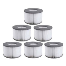 Pack of 6 MSPA inflatable spa filter cartridges