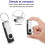 USB 2.0 Flash Drive - BLACK - 128GB - Rotating Disk Memory Stick 3
