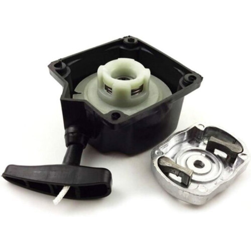 Semi-automatic starter/recoil starter + drive bell for brush cutter, auger or 5-in-1 multi-function machine