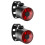 2X Bicycle Lights Waterproof Flash Rear Light Bicycle Rear Taillight Red 1