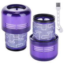 2 filter för Dyson V11 V15 SV14 SV22 tvättbara reservfilter, reservdelar DY-970013-02 och 97001302, tillbehör