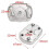 Semi-automatic starter/recoil starter + drive bell for brush cutter, auger or 5-in-1 multi-function machine 2