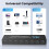 INF HDMI Switch 7 Inputs 1 Output 4K @ 60Hz, for DVD Player PS5 PS4 Xbox 3