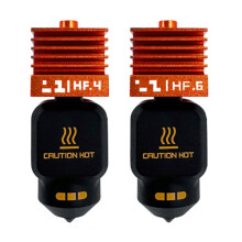Voor P2S Verbeterde Hotend met Hoge Doorstroming, Verwijderbare Printkop van Gehard Staal (0,4/0,6 mm) en 3D-Printeronderdelen