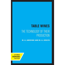 Table Wines by M.A. Joslyn Paperback Book