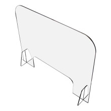 Niezen Guard Schild Bureau Partitie Baffle Scherm Anti-Spray Transparant Isolatie Beschermingsbord Veilige Divider Baffle