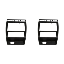 2X 1M0863263 Car Front Center Console Grill Dash Air Outlet Frame Cover for Leon Toledo 1998 1999-2006