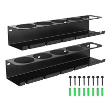2 Pcs Spray Paint Can Holder Organizer for Garage and Workspace,Wall-Mounted Aerosol Can Holder,Pneumatic Tool Holder