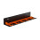 Heavy Duty Pneumatic Tool Rack Wall Mounted Organizer for Garage Workshop Storage Tools Spare Parts 1