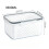 Refrigerator Storage Box Fridge Organizer Vegetable Fruit Drain Basket Storage Container Pantry Kitchen Organizer 7