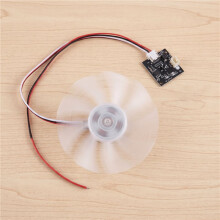 5V Brushless ESC Brushless Motor Speed Controller Handheld Fan Drive Board with 6 Gears Speed Adjustable