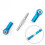 12Pcs Adjustable Metal Linkage Pull Rod Front /Rear Servo Link for ,6Pcs Grey & 6Pcs 6