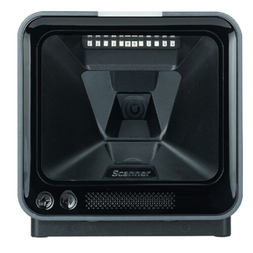 1D/2D Code Scanning Platform Desktop Barcode Scanner Prevent Rereading Soft Fill Light Infrared Sensing for Bookstore 2