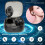 Ασύρματα ακουστικά Bluetooth Cterwk με μίνι ακουστικά αφής και μείωση θορύβου, ροζ 8