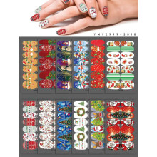 12 juegos de uñas navideñas, uñas postizas cuadradas ovaladas navideñas ac
