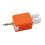 Double Paddle CW Key Double Automatic Key Morse Code  Multipurpose Sturdy Orange 1