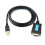USB2.0 σε RS232 θηλυκό σειριακό καλώδιο DB9 προσαρμογέας σύνδεσης RS232 συσκευών για 1