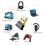 GUYUTING USB Bluetooth-dongle til forbedret forbindelse 4.0 version, understøtter Windows OS, 20 m rækkevidde 7