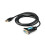 USB2.0 σε RS232 θηλυκό σειριακό καλώδιο DB9 προσαρμογέας σύνδεσης RS232 συσκευών για 4