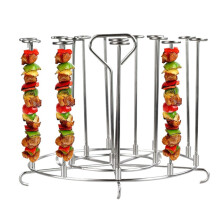 Parrilla HKUKY de acero inoxidable para asar, ideal para cocinar chiles o muslos de pollo, y para usar en horno, barbacoa o ahumador.