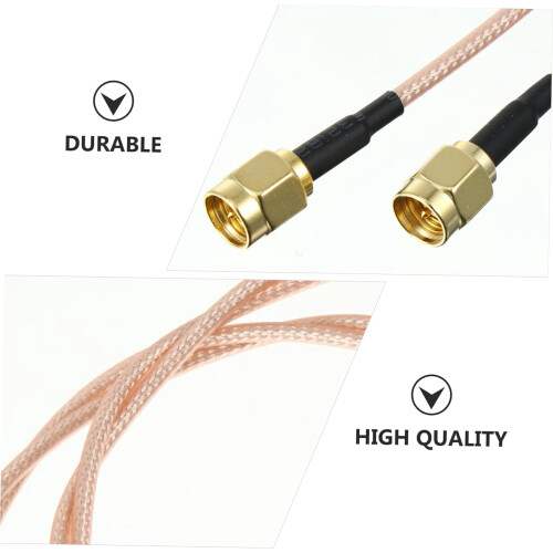 2 stuks verlengsnoer antenne-adapter, jumperkabeladapter 2