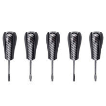 5X Pomello Cambio In Fibra di Carbonio per E36 E38 E39 E46 Z4 Z3 E53 X5 X3 E60 E61 Cambio A Leva Lunga