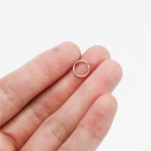 2780 StüCke O Ring Verbindungs StüCke Aus Metall, Offenes Biegering Satz, Metall Biegeringe für die Schmuck Herstellung, Silberfarben
