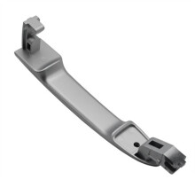 Poignée de Porte Avant Gauche Chromée avec Cache-Loquet Extérieur pour Koleos 09-18, Référence 80640-JY01A 80647-JY01A