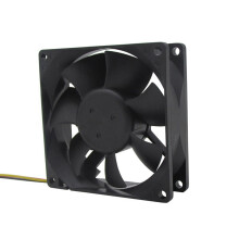 Ventoinha de resfriamento 24V 80mm 8cm 80x80x25mm 8025PC para gabinete de computador, roteador DIY, ventoinha de resfriamento para GPU e CPU