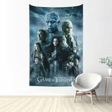 Jon Snow gobelin nagyméretű banner fali gobelinek, esztétikus poszter, művészeti háttér hálószobába, nappaliba, kollégiumi
