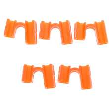 5 piezas de soporte de plástico para palillos, herramienta para niños pequeños, conector de clip para palillos, soporte antideslizante de PP