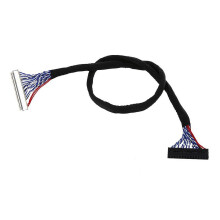 Cable LVDS Fix30P S8 de 30 pines a 30 pines, 2 canales y 8 bits para pantallas LCD