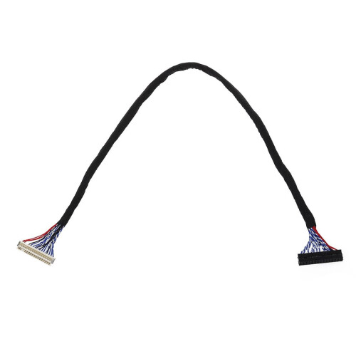 Καλώδιο LVDS Fix30P S8 30 ακίδων σε 30 ακίδες 2 καναλιών 8 bit για οθόνη LCD 1