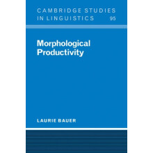 Morphological Productivity by Laurie Bauer Paperback Book