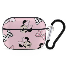Mickey egér tok Airpods Pro-hoz, kompatibilis az Airpods Pro-val, vezeték nélküli töltés támogatás, aranyos dizájn nőknek