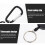 Mizh2pcs Multi-function Badge Key Rings Stretchable Badge Holders Portable Badge Buckles 2