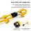 Steering Wheel Lock Anti-Theft Device Heavy Duty Security Universal Fit Adjustable 5