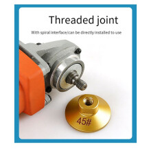 2PCS 45 M10 Brazed Flat Grinding Abrasive Polishing Stone Marble Quartz Cobblestone Grind