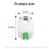 NEW for  X1/P1 Series AMS Lnlet Ring Protector 3d Printer Accessories Guard Durable 4pcs 6