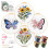 Embroidery Kit for Beginners: Complete Set with Patterns, Hoops, Scissors, and More 1