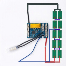 Power Tool 18650 21700 Battery Protection Board 18V Battery PCB Board for 18V BL1830 BL1840 BL1850 BL1860