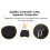 Hard Carrying Case for Gaming Controller Drop-Resistant Travel Storage Bag Shockproof Protective Shell for Gamepad 2